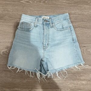 Madewell The Mom Jean Short